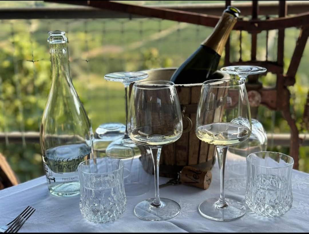 Agriturismo Vecchio Torchio กาเนลลี ภายนอก รูปภาพ